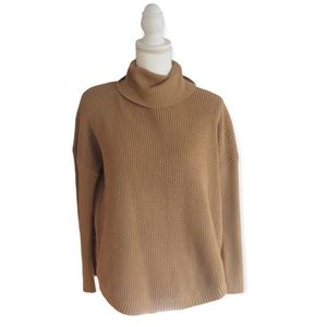 NWT Michael Kors Women's Knit Cotton Long Sleeve Turtleneck Sweater size M